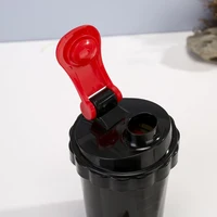 

BPA free plastic sport shaker bottles with protein filter