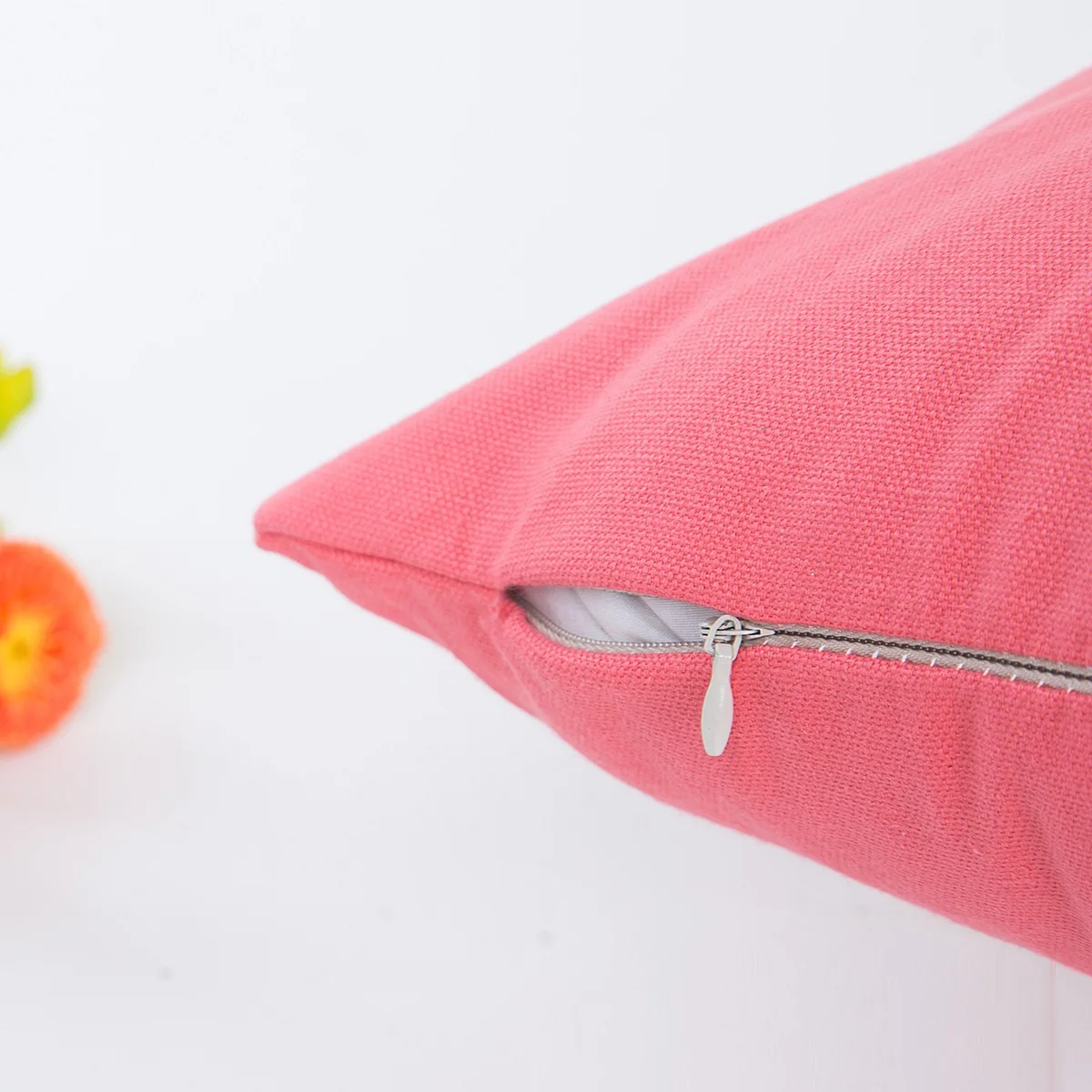 Wholesale 100 Cotton Plain Blank Canvas Blue Online Throw Pillow