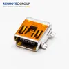 Android SMT B type mini socket micro usb b 5 pin female port connector