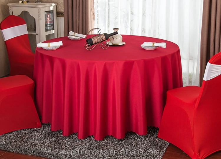 Cheap Manufacturer Wholesale Polyester Wedding Tablecloths Table Linens