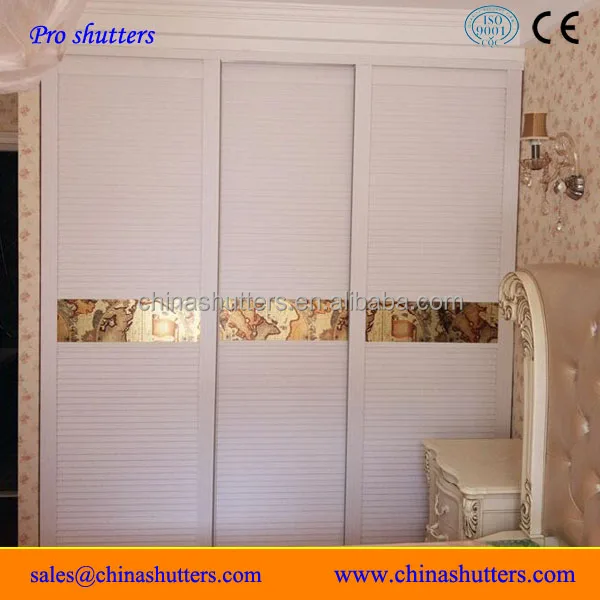 Latest Design Basswood Plantation Wardrobe Shutters Buy Shutters