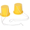 Plastic kids walking stepper balance toy children plastic stilts with rope