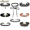 New arrival nice combination gold pearl charm choker necklace party must jewelry for lady