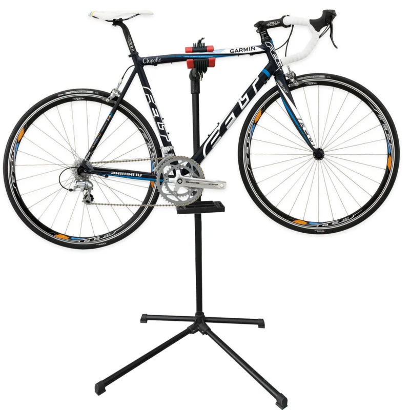 

Bike Repair Workstand Adjustable Rack Repair Stand Cycle Bicycle, Silver