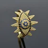 Simple latest gold finger ring designs jewellery Fashion wholesale unique eye of the devil ring