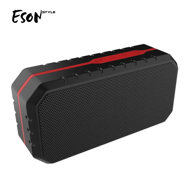 

Eson Style Bluetooth Speaker, 1200mAH Speakers wireless waterproof IPX4 BQB OEM, Build in Mic Portable Speaker