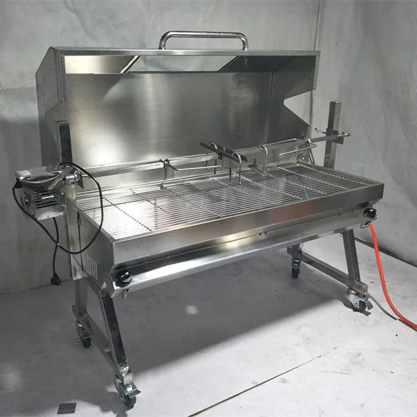 Stainless Steel Gas Spit Roast Pig Rotisserie - Buy Gas Spit Roaster ...