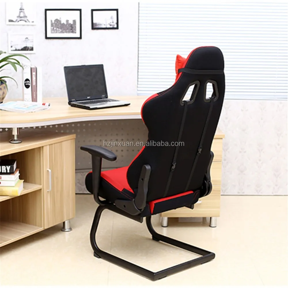2021 New Design Yellow Black Ergonomic Swivel Gaming Chair Without