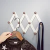 Diamond Retractable Plastic Hole-Free Overdoor Hook Hang Coat Hook