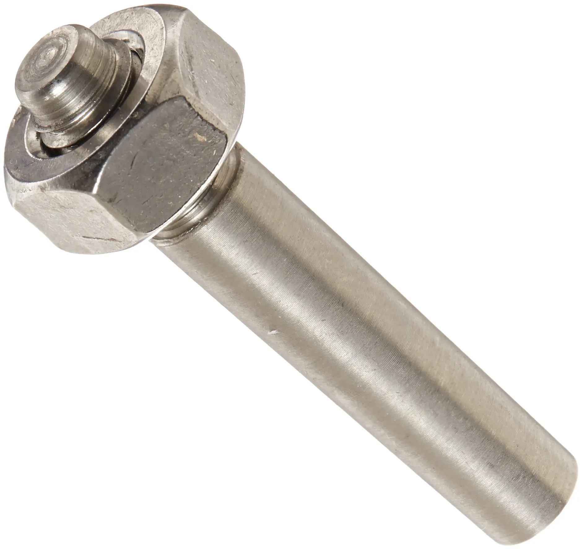 0.170 Large End Diameter 1-1//4 Length Steel Externally Threaded Taper Pin With Hex Nut Standard Tolerance Plain Finish #1 Pin Size Pack of 10 #8-32 Thread Size 0.170 Large End Diameter 0.144 Small End Diameter 0.144 Small End Diameter