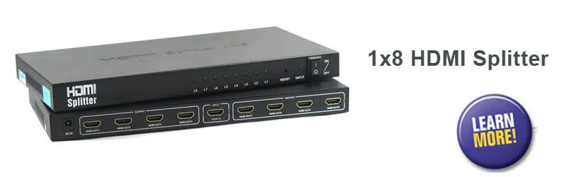 1x8 HDMI splitter-link