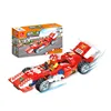 NEW 6 Kinds Speed racing series Mini racing Block Car Building Blocks Compatible legoeINGlys for kids gift