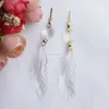 Centerpieces for Wedding Table Clear Crystal Long Leaf Beads Prism String Door Window Tree Chandelier