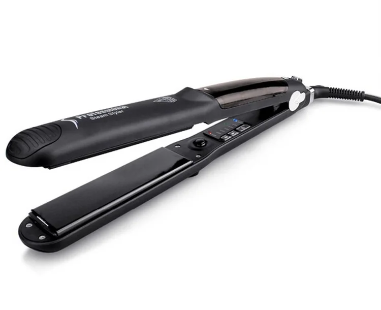 

best hair straightener flat iron ceramic hair straightener, Black;customized color