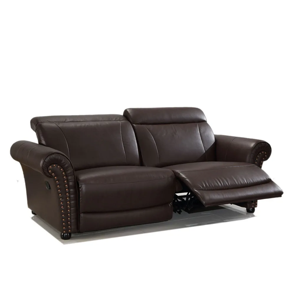 Living Room Furniture Manufacturer / Genuine Leather Sofa 1+2+3 Seat