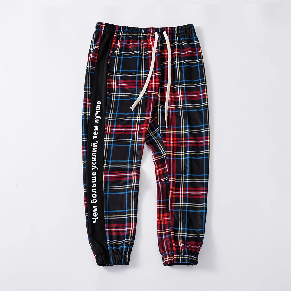 Wholesale mens casual jogger pants sublimation camo printed sweatpants street wear sports loose casual fitting