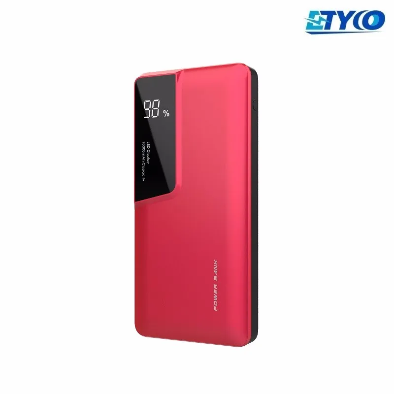 High Capacity Mini Size Led Display Polymer Battery 10000 Mah Portable Power Bank - ANKUX.COM
