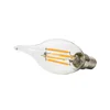 c35 4w ce chandelier dimmable filament led lamp, cul 4w 120v led filament bulb, e14 4w vintage C35 filament led