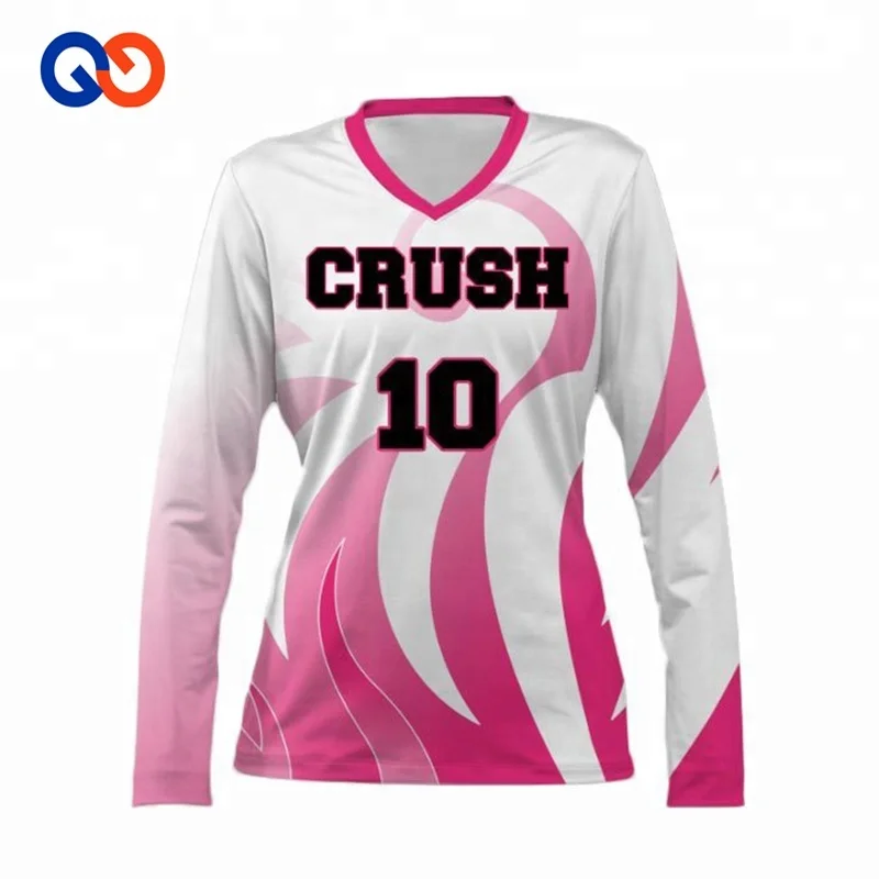 Volleyball Uniform Designs Sublimation Clothing Women Beach Sports Set Cott...