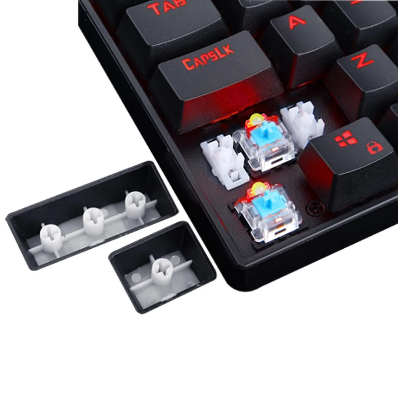 
Redragon K552 Blue Switch Ergonomic Backlit USB LED Gamer Gaming Mechanical keyboard 