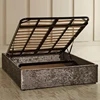 British style Gas Lift OTTOMAN BED FRAME for storage bed king bed frame VT-14.010