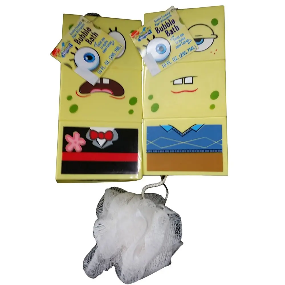 Buy SpongeBob Squarepants Toys Spongebob Theme Shower Bubble Bath 10 oz ...