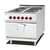 Electric Raised Hot Plate with 4 Solid Burners & Electric Range 4-Burners
