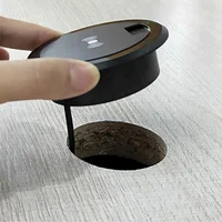 

2019 new arrivals table mountable wireless charger QC 3.0 desktop embedded wireless charger