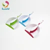 Household articles plastic dustpan and brush cleaning set