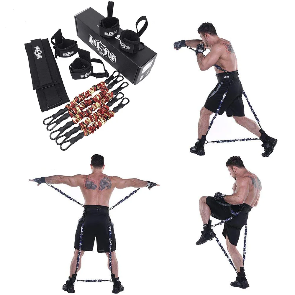 

INNSTAR Factory Wholesale Leg & Arm Resistance Band Training Strap System For Boxing Equipment