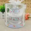 new bone china tea pot set one pot and one cup in one design