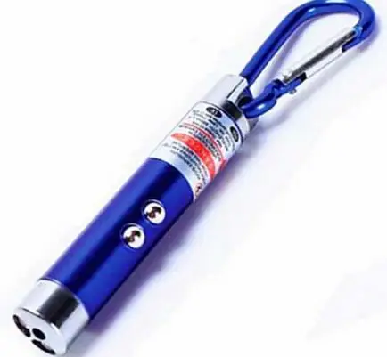 

black color 3 in 1 Laser Pointer 2 LED Flashlight UV Torch Keychain, N/a