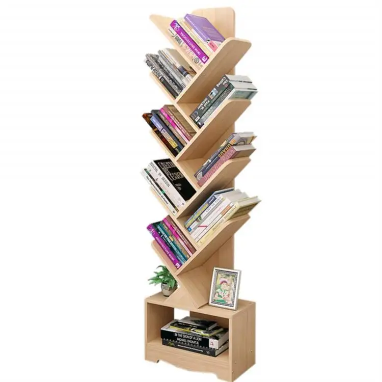 Venta al por mayor estante de madera para libros-Compre online los