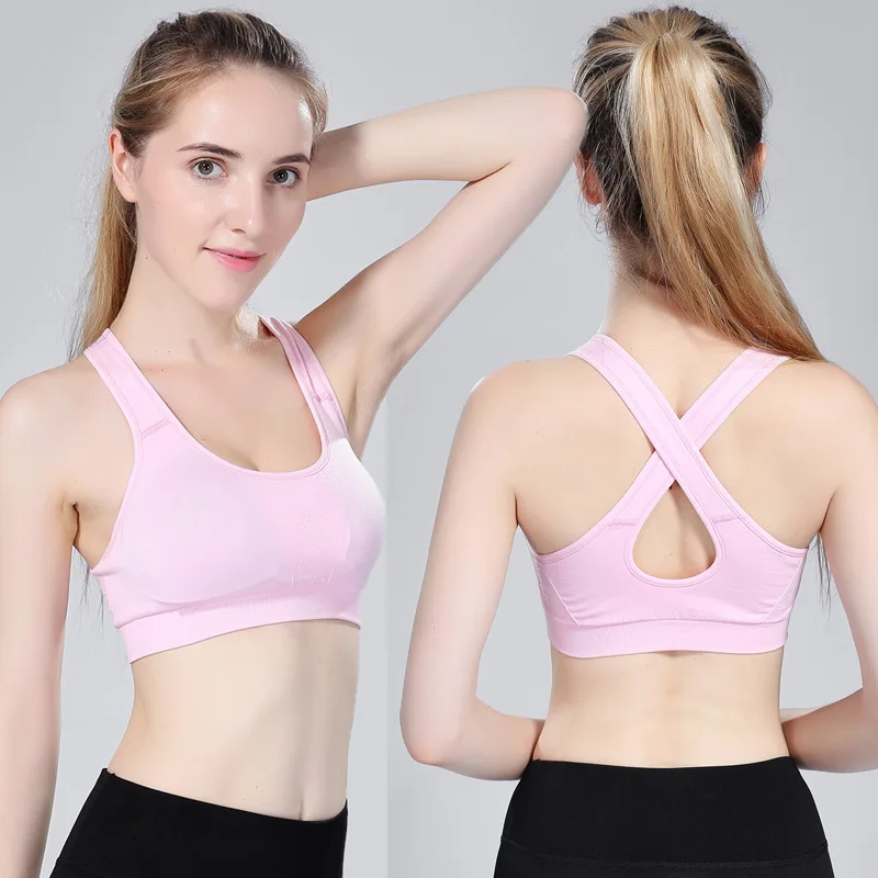 

Yoga Cross Beauty Back Sports Bra Stretch Quick-drying Comfortable Fitness Bra, 4 colors