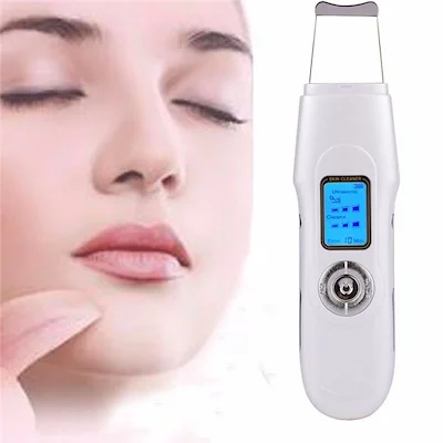 

Befortune Wireless Portable Microdermabrasion Ultrasonic Skin Scrubber Facial Machine, Pearl white;customized