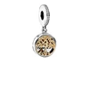 wholesale 925 sterling silver charms, gold plated family tree dangle charms