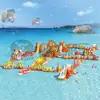 Commercial floating inflatable park floating water park with factory price