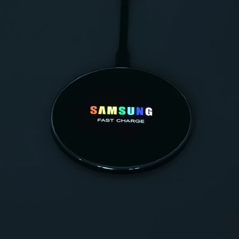 

Wireless Charger Qi-Certified, 7.5W Wireless Charger Compatible iPhone X/8/8 Plus,10W Compatible Samsung Galaxy