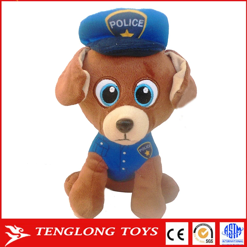 police dog plush toy