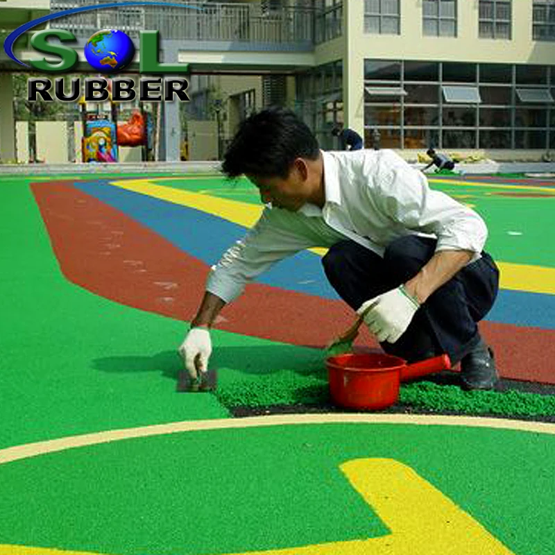 EPDM rubber Tire Granules For Running Track Surface