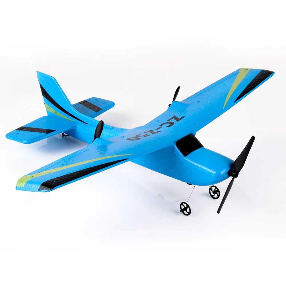 

2020 Hot HoShi ZC Z50 RC Glider 2.4G 2CH 340mm Wingspan EPP Airplane RTF Good Models Toys for Kids Play Fun Fling Wings, Red/blue