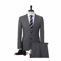 

2019 Newest Custom Autumn Formal Tuxedo Suits Slim Fit Men Business Suit