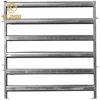 1.8m x 2.0m 6 Rails Hot Dipped Galvanized Cattle Cow Horse Fencing Panels