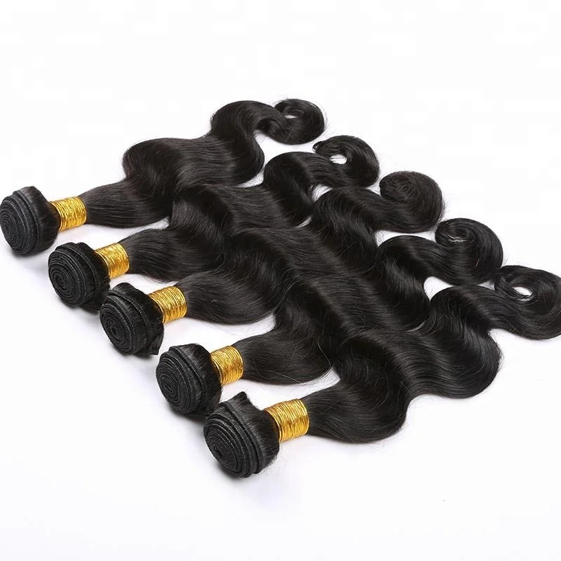 

Wholesale Cheap Fast Shipping Grade 7A Natural Color Body Wave Unprocessed Virgin Malaysian Hair Extension for Black Women
