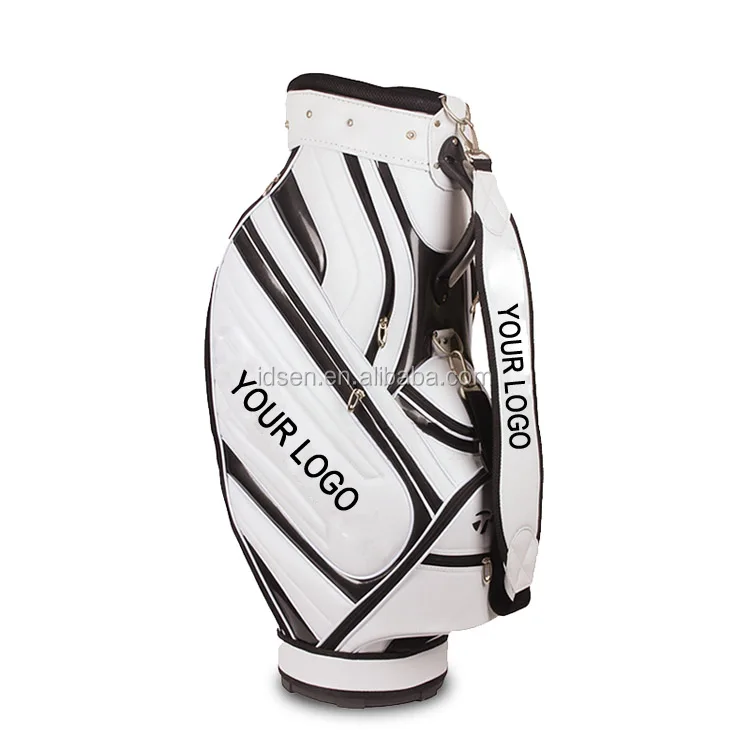 
Hot sale brand custom leather made golf bag stand for men 