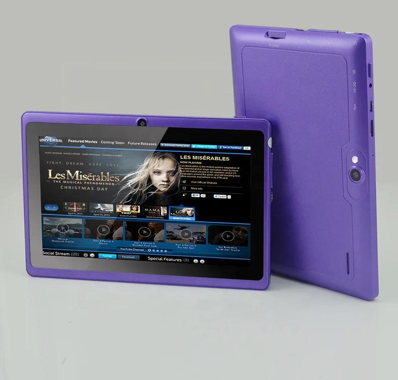 Shenzhen OEM cheap tablet 7 inch quad core android 4.4 A33 super smart pad q88 tablet pc