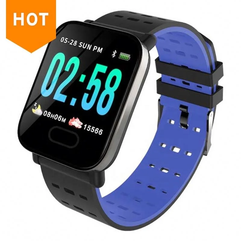 

A6 Smart Bracelet TFT color screen fitness tracker Step Counter Activity Monitor smart watch for android ip67