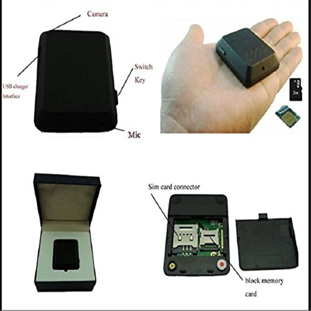GPS Tracker with GSM and SOS Key TF Card  Realtime Remote Listening ,Realtime Picture Returns--- PQ601