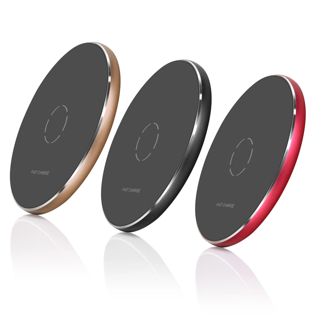 universal wireless fast charger for iphone 8/x qi mobile