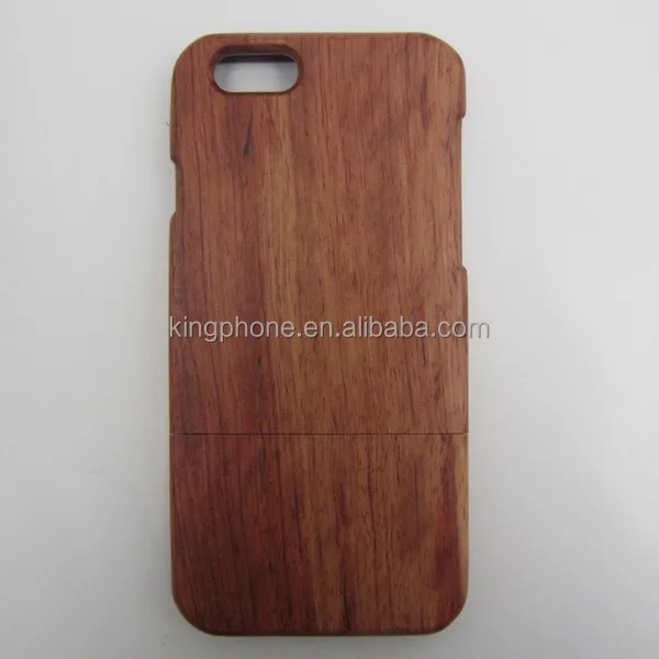 

New design wood phone case rose wood case for Iphone6